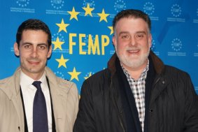 Carlos Fernández y Roberto Varona, Presidente y Vicepresidente de la Comisión 
