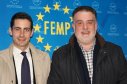 Carlos Fernández y Roberto Varona, Presidente y Vicepresidente de la Comisión 
