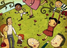 Los representantes de ATLAS entregaron a responsables de la FEMP varios documentos informativos, entre ellos un Guía Didáctica en materia de Adopción para Educación Infantil y Primaria