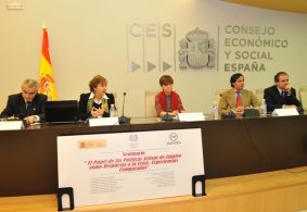 Acto de inauguración del Seminario de la OIT